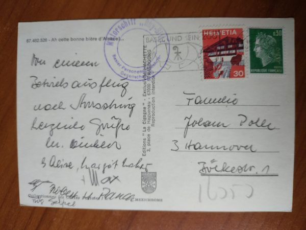 Postcard Strasbourg Beer - Image 2