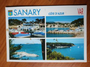 Postcard Sanary Cote de Azur