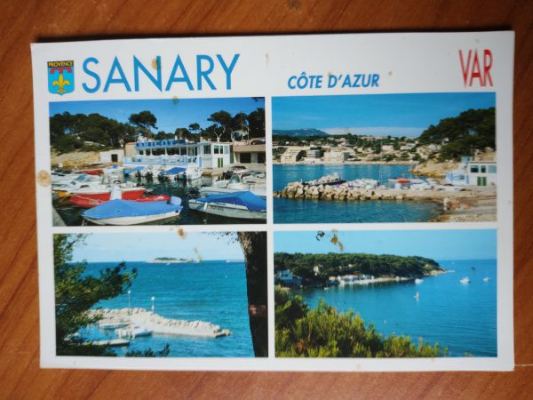 Postcard Sanary Cote de Azur