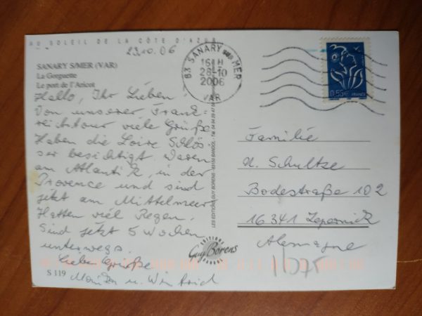 Postcard Sanary Cote de Azur - Image 2