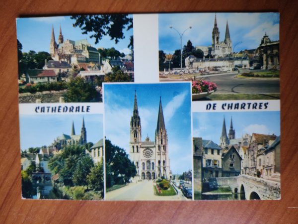 Postcard Cathedrale de Chartres