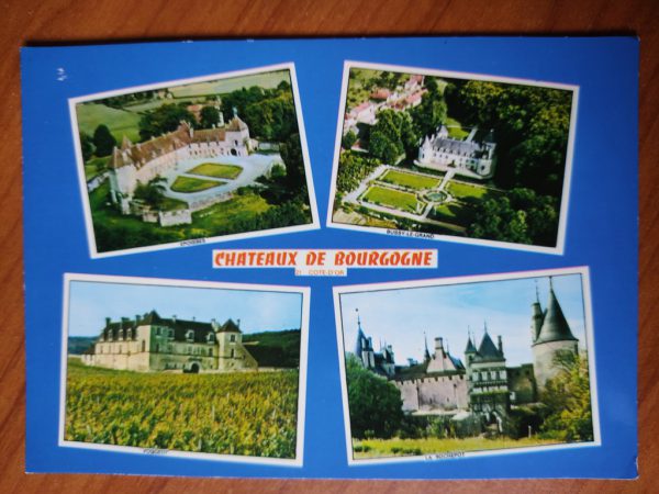 Postcard Chateau de Bourgogne