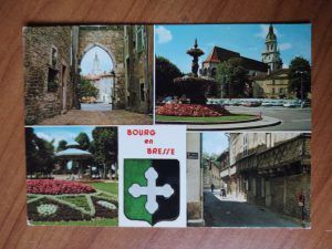 Postcard Bourg en Bresse