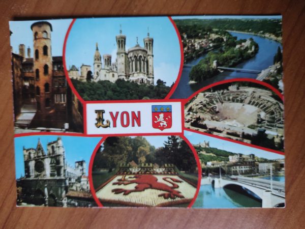 Postcard Lyon 7 pictures