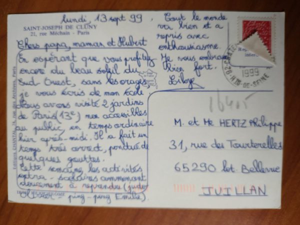 Postcard Saint Joseph de Cluny - Image 2