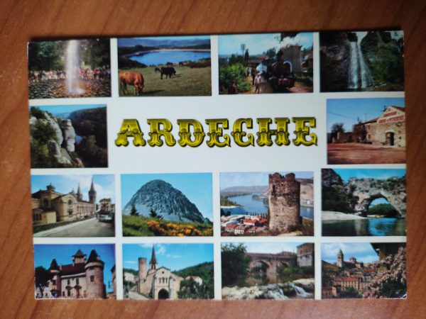 Postcard Ardeche