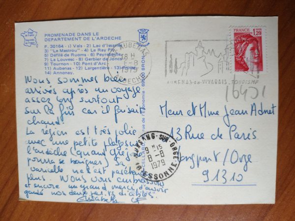Postcard Ardeche - Image 2