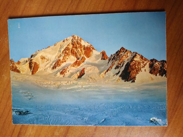 Postcard Alpes Chardonnet