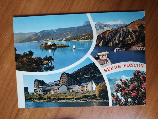 Postcard Serre Poncon