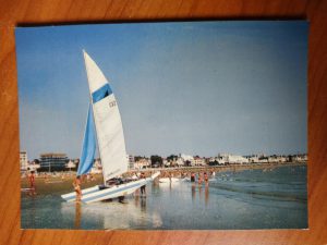 Postcard Royan Boat