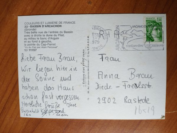 Postcard Bassin de Arcachon - Image 2