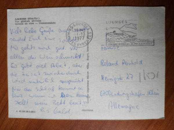 Postcard Lourdes - Image 2