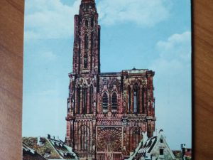 Postcard Strasbourg Cathedrale