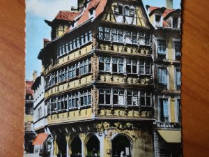 Postcard Strasbourg Maison Kammerzell