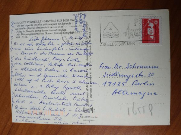 Postcard Cote Vermeille - Image 2