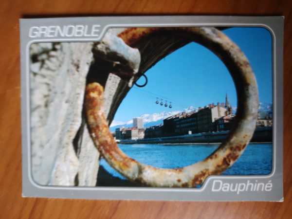 Postcard Grenoble Dauphine