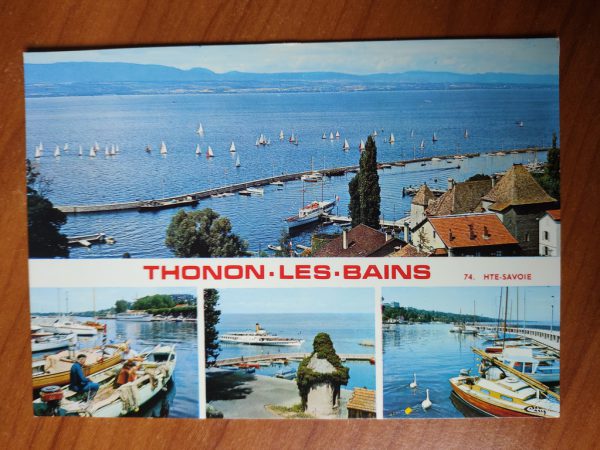 Postcard Thonon Les Bains