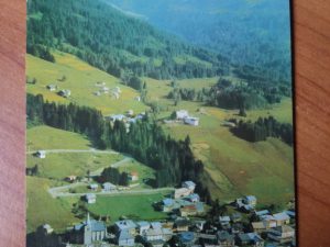 Postcard Mont Blanc Les gets