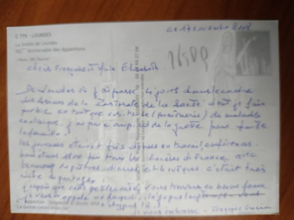 Postcard Lourdes 1858 2008 - Image 2