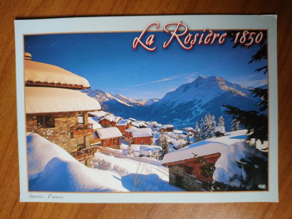 Postcard La Rosiere