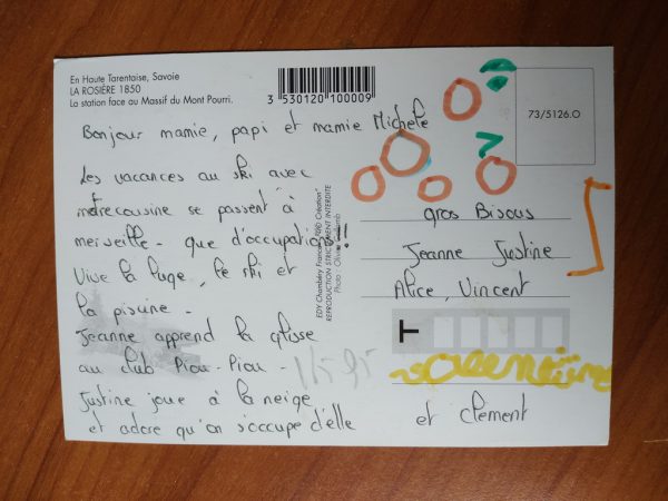 Postcard La Rosiere - Image 2