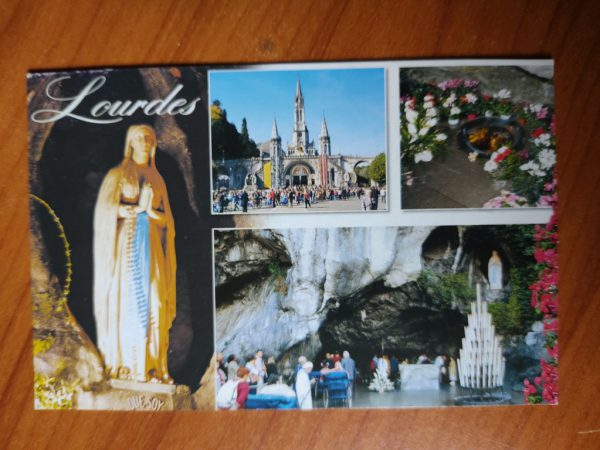 Postcard Lourdes 5 pictures