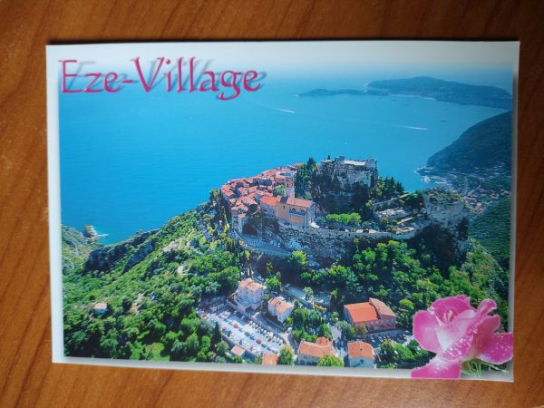 Postcard Eze Village