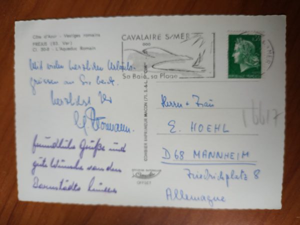 Postcard Frejus Cote de Azur - Image 2
