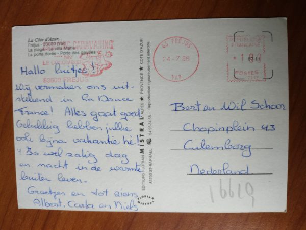 Postcard Frejus Cote de Azur - Image 2