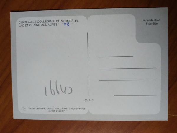 Postcard Neuchatel Alpes - Image 2