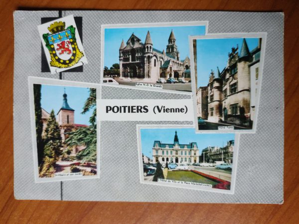 Postcard Poitiers Vienne
