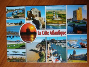 Postcard La Cote Atlantique
