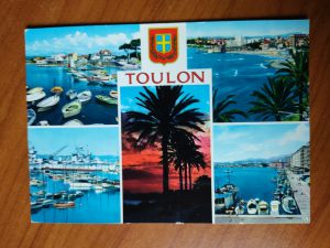 Postcard Toulon 5 pictures