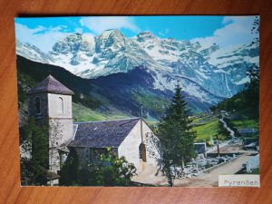 Postcard Pyrenees Gavarnie