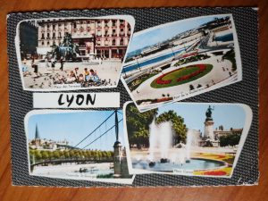 Postcard Lyon 4 pictures