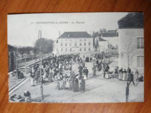 Postcard Bourbonne REMAKE
