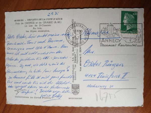 Postcard Cannes et de Grasse - Image 2