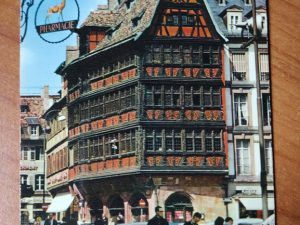 Postcard Strasbourg Maison Kammerzell