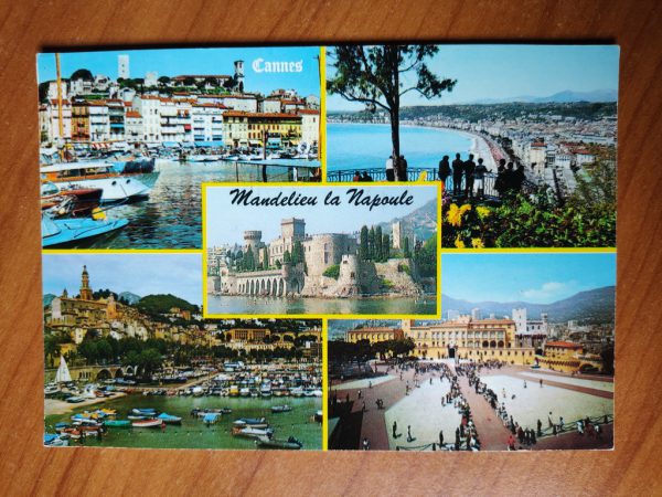 Postcard Cannes 5 pictures