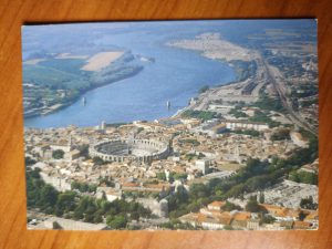 Postcard Arles Rhone