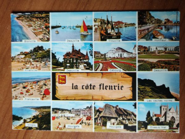 Postcard La Cote Fleurie
