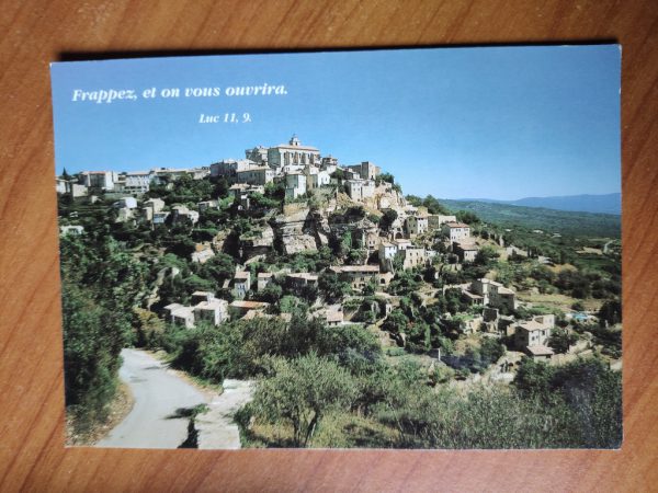Postcard Frappez