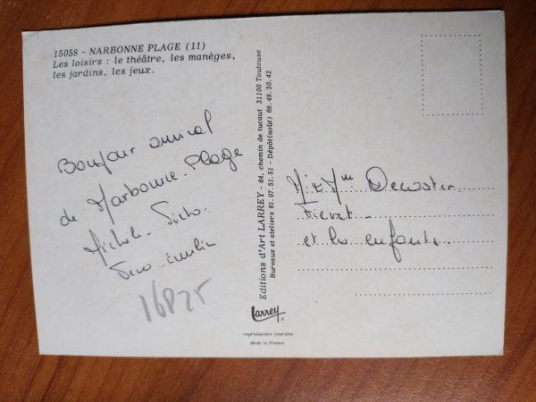 Postcard Narbonne Plage - Image 2