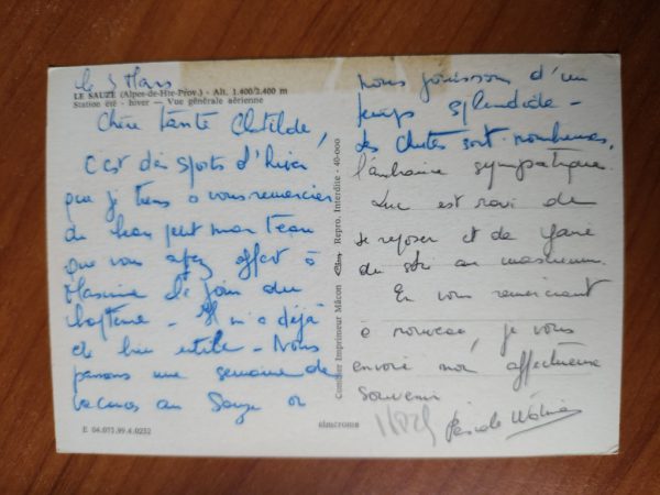 Postcard Le Sauze - Image 2