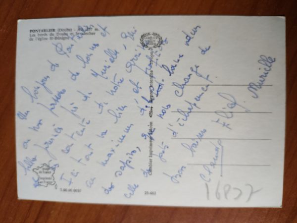 Postcard Pontarlier - Image 2