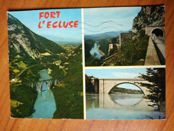Postcard Fort Ecluse Rhone