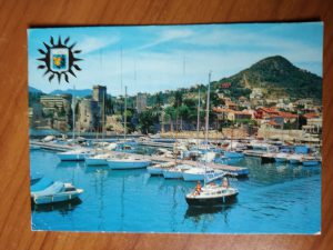 Postcard Cote de Azur Napoule
