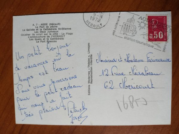 Postcard Agde et ses Plages - Image 2
