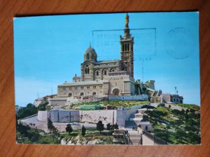 Postcard Marseille La France Mariale