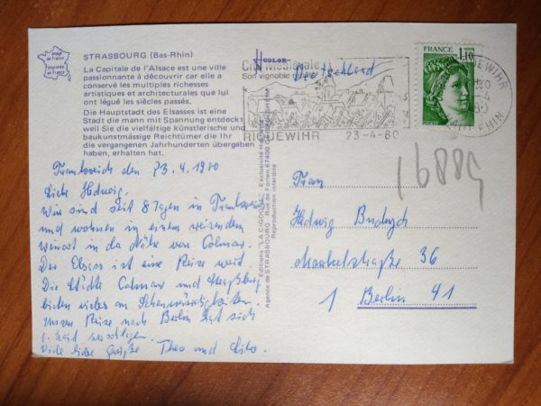 Postcard Strasbourg 11 pictures - Image 2